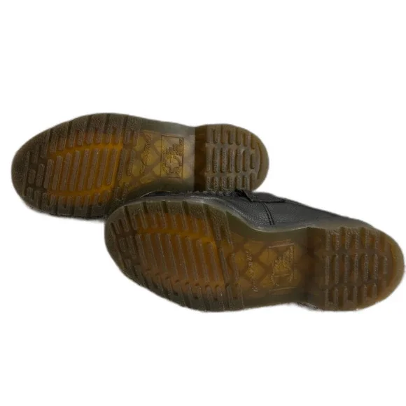 Dr Martens Adrian Tassel Loafers Black Leather Slip On Shoes Size 6 Women - Picture 3 of 6